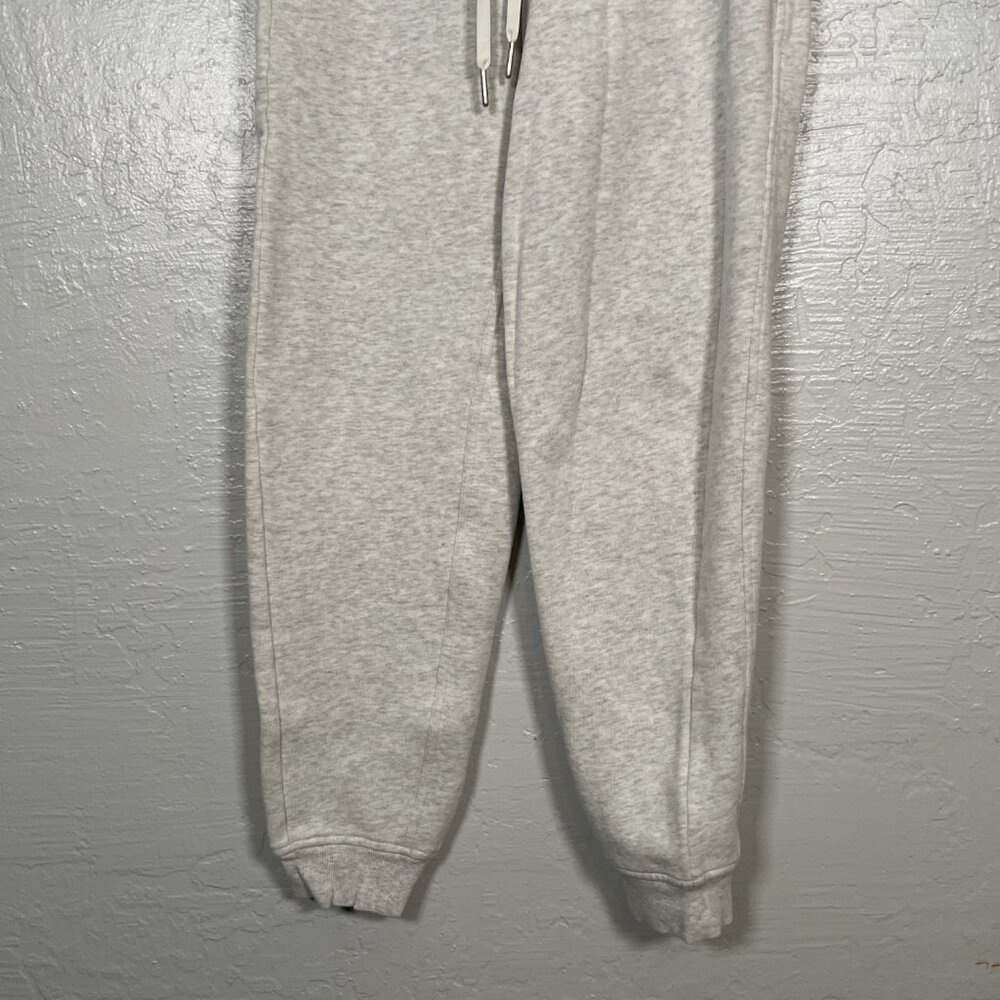 Lululemon Women 2 Ultra Light Gray Scuba High Rise Jogger Sweatpants Fleece - Picture 2 of 9